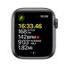 Apple Watch SE GPS, 40mm Space Grey Aluminium Case with Midnight Sport Band - Regular MKQ13VR/A