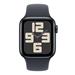 Apple Watch SE GPS 44mm Midnight Aluminium Case with Midnight Sport Band - M/L MXEK3QC/A