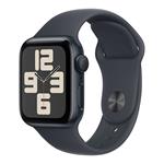 Apple Watch SE GPS 44mm Midnight Aluminium Case with Midnight Sport Band - M/L MXEK3QC/A