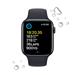 Apple Watch SE GPS 44mm Midnight Aluminium Case with Midnight Sport Band - Regular mnk03cs/a