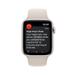 Apple Watch SE GPS 44mm Starlight Aluminium Case with Starlight Sport Band - Regular mnjx3cs/a