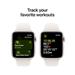 Apple Watch SE GPS + Cellular 44mm Starlight Aluminium Case with Starlight Sport Band - S/M MXGT3QC/A