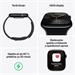 Apple Watch Series 10 GPS 42mm Jet Black Aluminium Case with Black Sport Band - M/L MWWF3QC/A