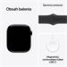 Apple Watch Series 10 GPS 42mm Jet Black Aluminium Case with Black Sport Band - M/L MWWF3QC/A