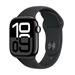 Apple Watch Series 10 GPS 42mm Jet Black Aluminium Case with Black Sport Band - S/M MWWE3QC/A