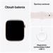 Apple Watch Series 10 GPS 42mm Rose Gold Aluminium Case with Light Blush Sport Band - M/L MWWJ3QC/A