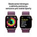 Apple Watch Series 10 GPS 42mm Rose Gold Aluminium Case with Plum Sport Loop MWWK3QC/A