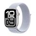 Apple Watch Series 10 GPS 42mm Silver Aluminium Case with Blue Cloud Sport Loop MWWD3QC/A