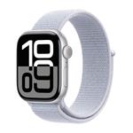 Apple Watch Series 10 GPS 42mm Silver Aluminium Case with Blue Cloud Sport Loop MWWD3QC/A