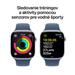 Apple Watch Series 10 GPS 42mm Silver Aluminium Case with Denim Sport Band - M/L MWWC3QC/A