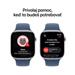 Apple Watch Series 10 GPS 42mm Silver Aluminium Case with Denim Sport Band - M/L MWWC3QC/A