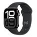 Apple Watch Series 10 GPS 46mm Jet Black Aluminium Case with Black Sport Band - M/L MWWQ3QC/A