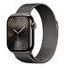 Apple Watch Series 10 GPS + Cellular 46mm Slate Titanium Case with Slate Milanese Loop - S/M MC7R4QC/A