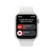 Apple Watch Series 8 GPS 45mm Silver Aluminium Case with White Sport Band - Regular mp6n3cs/a