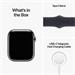 Apple Watch Series 8 GPS + Cellular 45mm Graphite Stainless Steel Case with Midnight Sport Band - Regular mnku3cs/a