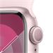 Apple Watch Series 9 41mm Růžový hliník se světle růžovým sportovním řemínkem M/L MR943QC/A