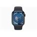 Apple Watch Series 9 41mm Temně inkoustový hliník s temně inkoustovým sportovním řemínkem M/L MR8X3QC/A