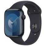 Apple Watch Series 9 41mm Temně inkoustový hliník s temně inkoustovým sportovním řemínkem M/L MR8X3QC/A