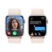 Apple Watch Series 9 Cellular 45mm Hvězdně bílý hliník s hvězdně bílým provlékacím řemínk MRMA3QC/A