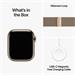 Apple Watch Series 9 GPS + Cellular 41mm Gold Stainless Steel Case with Gold Milanese Loop MRJ73QC/A