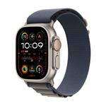 Apple Watch Ultra 2 49mm titanová s modrým alpským tahem L MREQ3CS/A