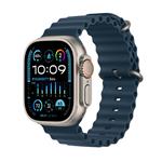 Apple Watch Ultra 2 49mm titanová s modrým oceánským řemínkem MREG3CS/A