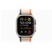 Apple Watch Ultra 2 49mm titanová s oranžovobéžovým trailovým tahem M/L MRF23CS/A