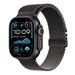 Apple Watch Ultra 2 GPS + Cellular 49mm Black Titanium Case with Black Titanium Milanese Loop - M MX5U3CS/A