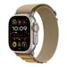 Apple Watch Ultra 2 GPS + Cellular 49mm Natural Titanium Case with Tan Alpine Loop - Small MX4E3CS/A