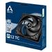 ARCTIC P12 TC (black/black) - 120mm case fan with temperature control ACFAN00176A