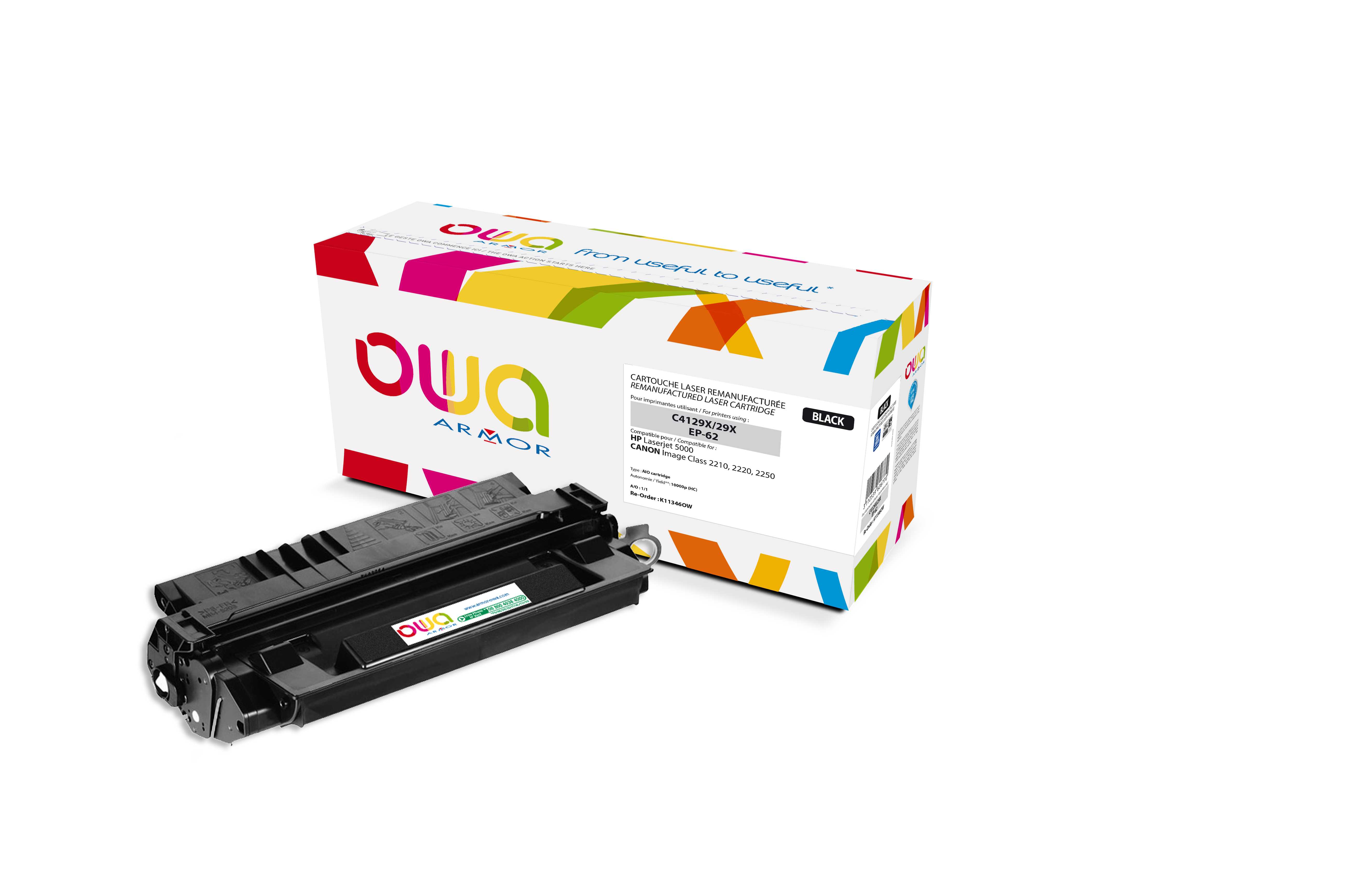 ARMOR toner pre HP Laserjet 5000 (Canon LBP 3260), black , 10 000 strán, C4129X K11346