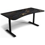 AROZZI herní stůl ARENA Gaming Desk Black Gold ARENA-BK-GOLD