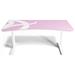 AROZZI herní stůl ARENA Gaming Desk White Pink ARENA-WHITE-PINK