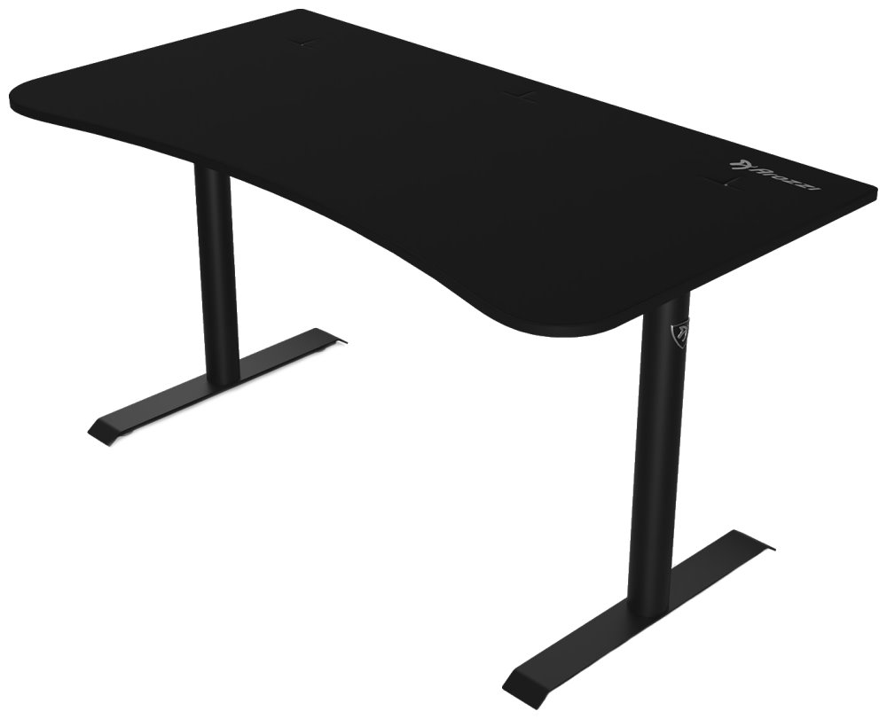 AROZZI herní stůl ARENA MEDIUM Pure Black/ černý/ šíře 140 cm ARENA-MEDIUM-PBK