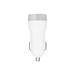 Artwizz nabíjačka do auta CarPlug Double (3.4A) - Alu-White 9192-1686