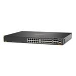 Aruba 6300F 24-port 1GbE Class 4 PoE and 4-port SFP56 Switch JL666AR RENEW