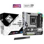 ASROCK B760M STEEL LEGEND WIFI (intel 1700 12+13gen, 4xDDR5 7200MHz, 4xSATA3, 3x M.2, HDMI+DPort +eDP, 1xGLAN, mATX)