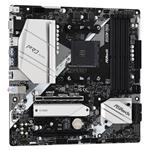 ASROCK MB B550M PRO4 (AM4, amd B550, 4xDDR4 4733, 6xSATA3, 7.1, VGA+HDMI +DPort, M.2, USB3.2, mATX)