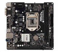 ASROCK MB H310CM-DVS (intel 1151v2 coffee lake, 2x DDR4 2666, GLAN, 4xSATA3, USB3.0, VGA +DVI, mATX)