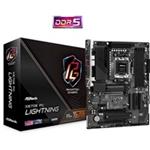 ASROCK MB X670E PG LIGHTNING (AM5, amd X670E, 4xDDR5, PCIE 5.0, HDMI +DPort, 4xSATA3 +4xM.2, USB3.2, GLAN 2,5G, ATX)