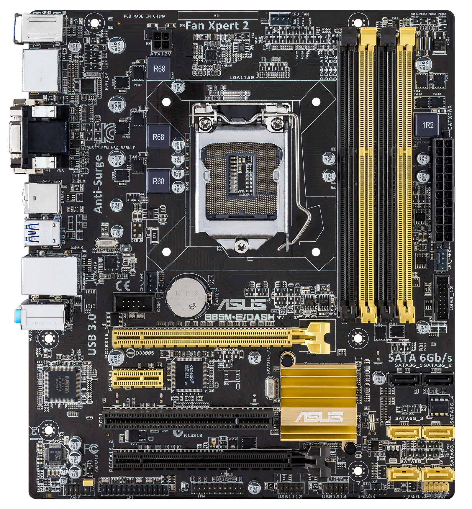 ASUS B85M-E/DASH bulk 90MB0K71-M0UBY4