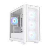 ASUS case A21 PLUS, Mini Tower, průhledná bočnice, 4x 120mm ARGB Fan, bílá 90DC00H3-B19000