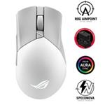 ASUS myš ROG GLADIUS III Wireless Aimpoint White (P711), RGB, Bluetooth, bílá 90MP02Y0-BMUA11