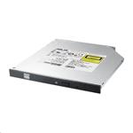 ASUS SDRW-08U1MT/BLK/B/GEN ASUS Internal DRW 08U1MT, ultra slim 9.5mm, 8x, SATA, bulk čierna 90DD027X-B10000