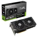 ASUS VGA NVIDIA GeForce DUAL RTX 4070 SUPER 12GB GDDR6X, RTX 4070 SUPER, 12GB GDDR6X, 3xDP, 1xHDMI 90YV0K83-M0NA00