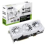 ASUS VGA NVIDIA GeForce RTX 4070 Ti SUPER TUF GAMING BTF WHITE OC 16G, 16G GDDR6X, 3xDP, 2xHDMI 90YV0KI0-M0NA00