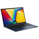 ASUS Vivobook/ i3-1315U/ 8GB/ 512GB SSD/ Intel® UHD/ 17,3"FHD,matný/ W11H/ modrý X1704VA-AU200W