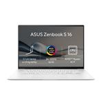 ASUS Zenbook S 16 OLED/UM5606WA/AI9-HX370/16"/2880x1800/T/32GB/2TB SSD/AMD int/W11P/White/2R UM5606WA-OLED225X