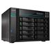 Asustor NAS AS6510T / 10x 2.5”/3.5” SATA III, 2x M.2/ Intel ATOM C3538 2.1 GHz/ 8GB/ 2x 10 GbE + 2x 2.5 GbE/ 2x USB 3.2