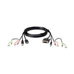 ATEN 1.8M USB HDMI to DVI-D KVM Cable with Audio 2L-7D02DH